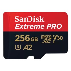 Sandisk 256gb Extreme Pro Micro SD